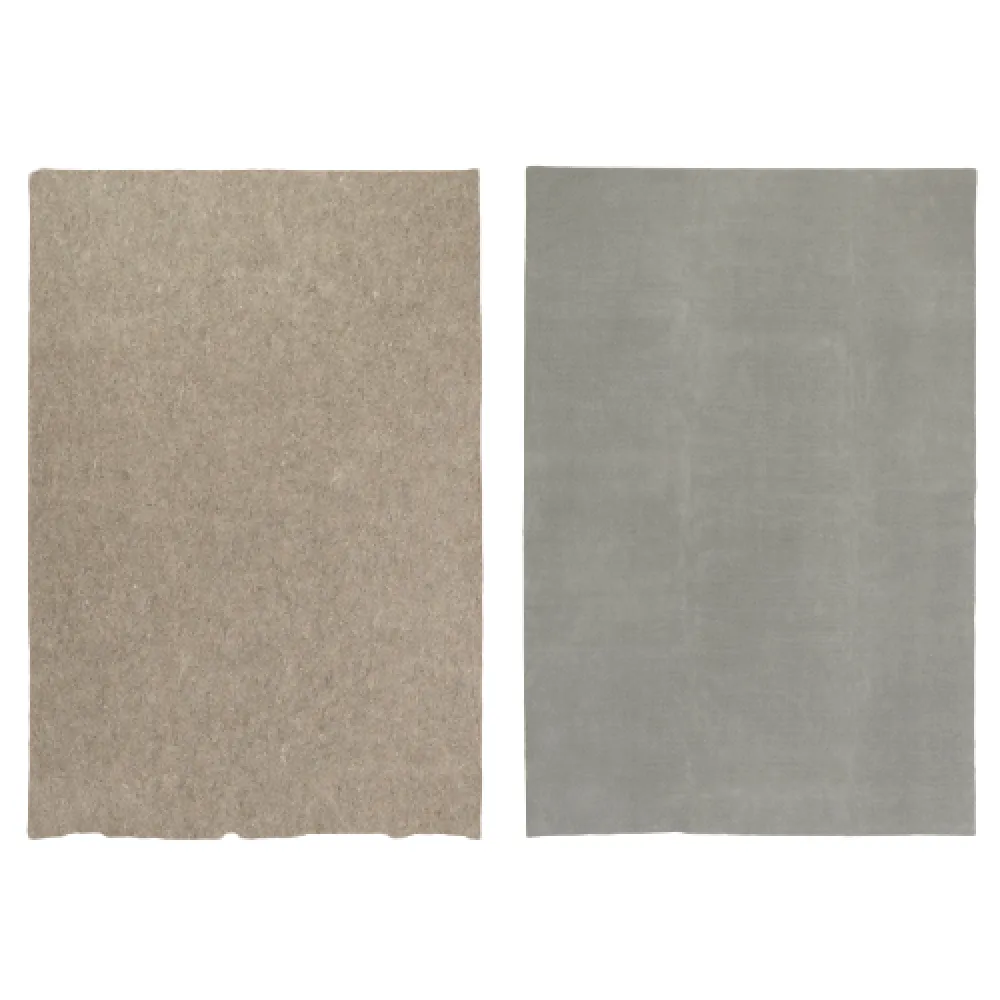 10" X 14" Grey Non Slip Rug Pad