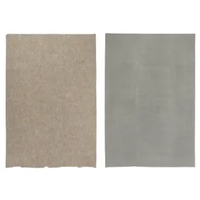 10" X 14" Grey Non Slip Rug Pad