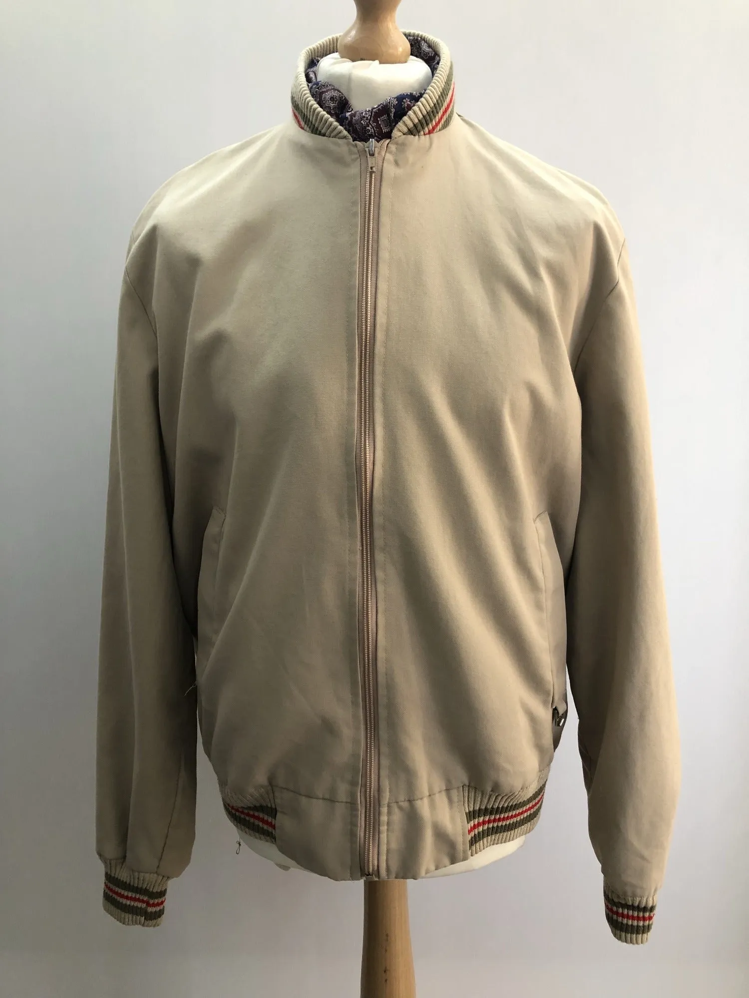 1970s Lightweight Bomber Jacket by McCormick Products - Size L