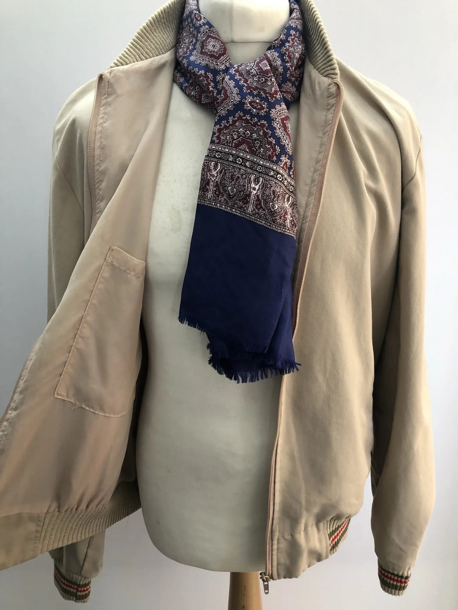 1970s Lightweight Bomber Jacket by McCormick Products - Size L