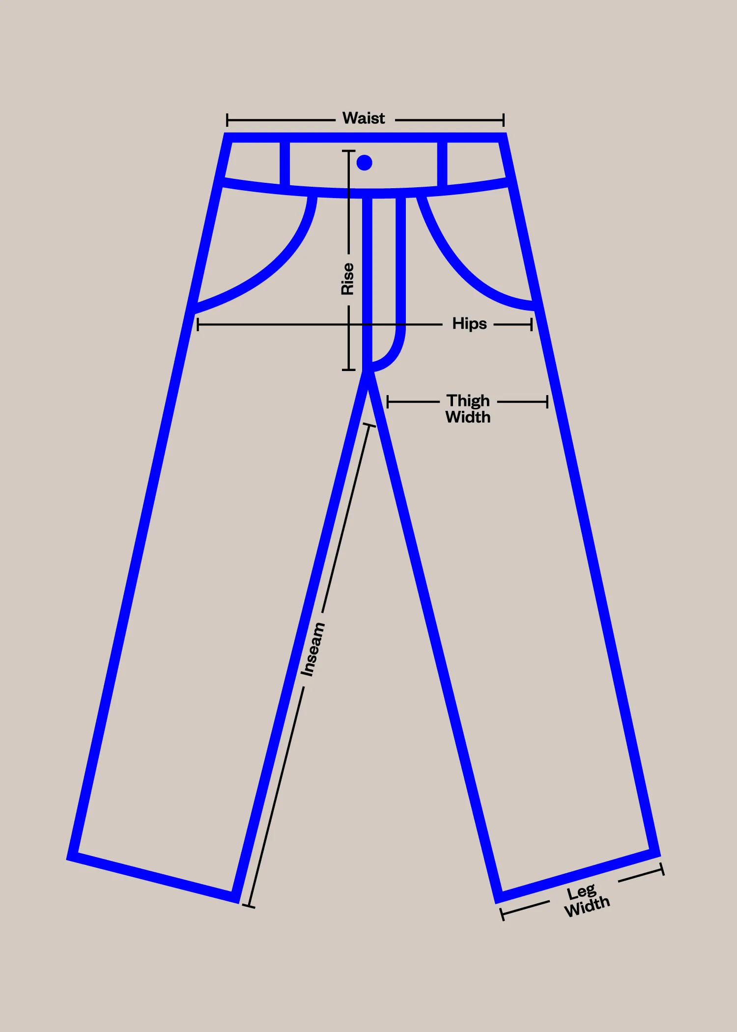 1980s Tergal French Workwear Chore Pants Size Women's 33 Men's 36