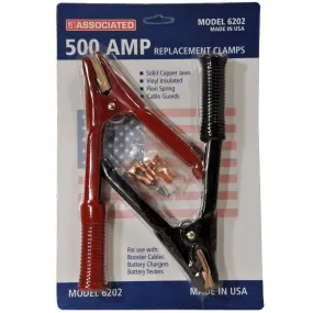 500 Amp Booster Clamps For Super-Duty Jump Start Kit