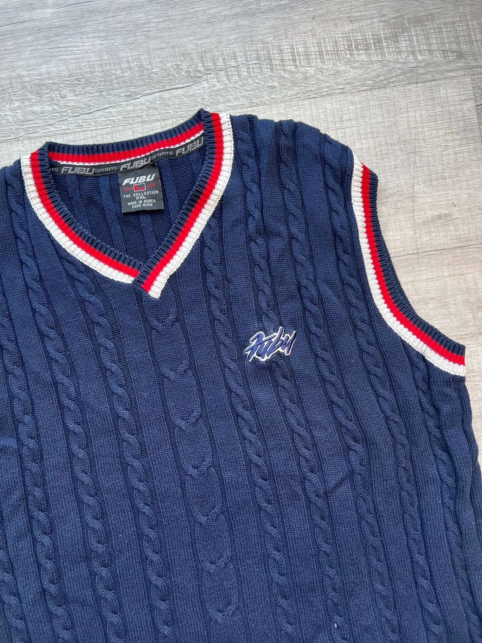90s Vintage Fubu Sweater Vest