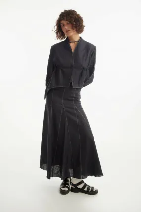 A-line Maxi Skirt