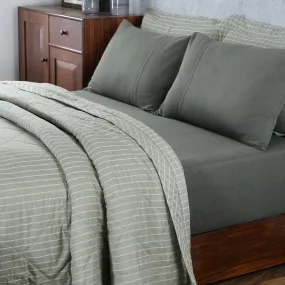 Adore 100% Cotton Filling Summer AC Green Quilt/Quilted Bed Cover Comforter