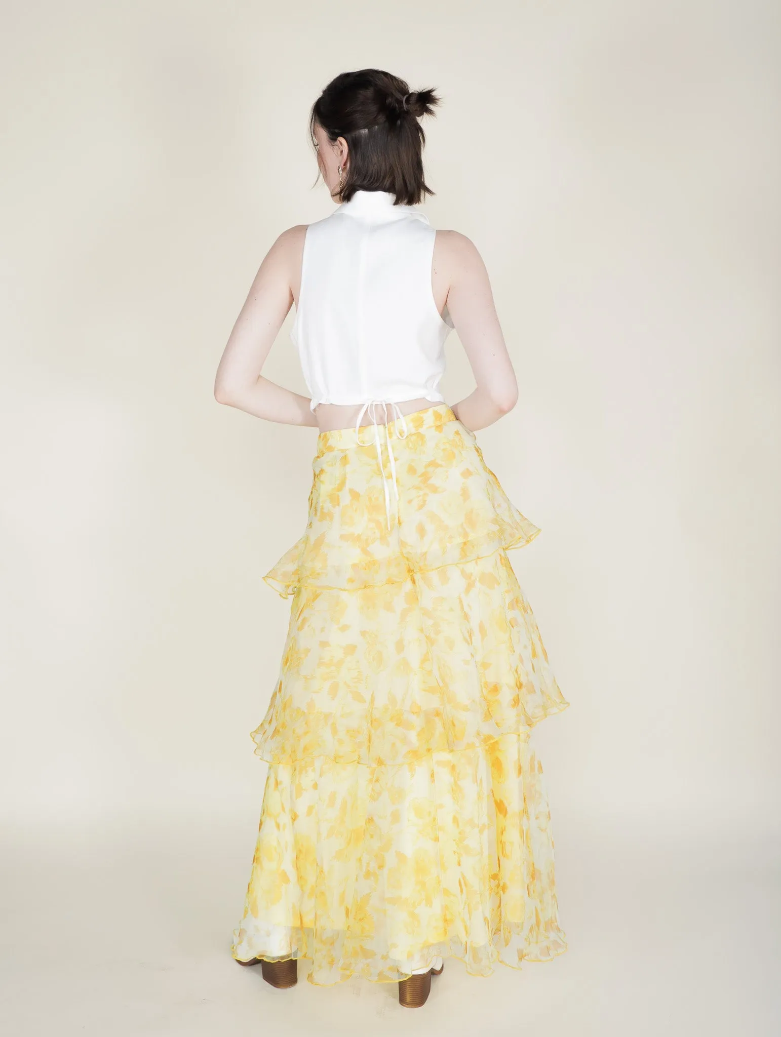 Aubrey Tiered Maxi Skirt