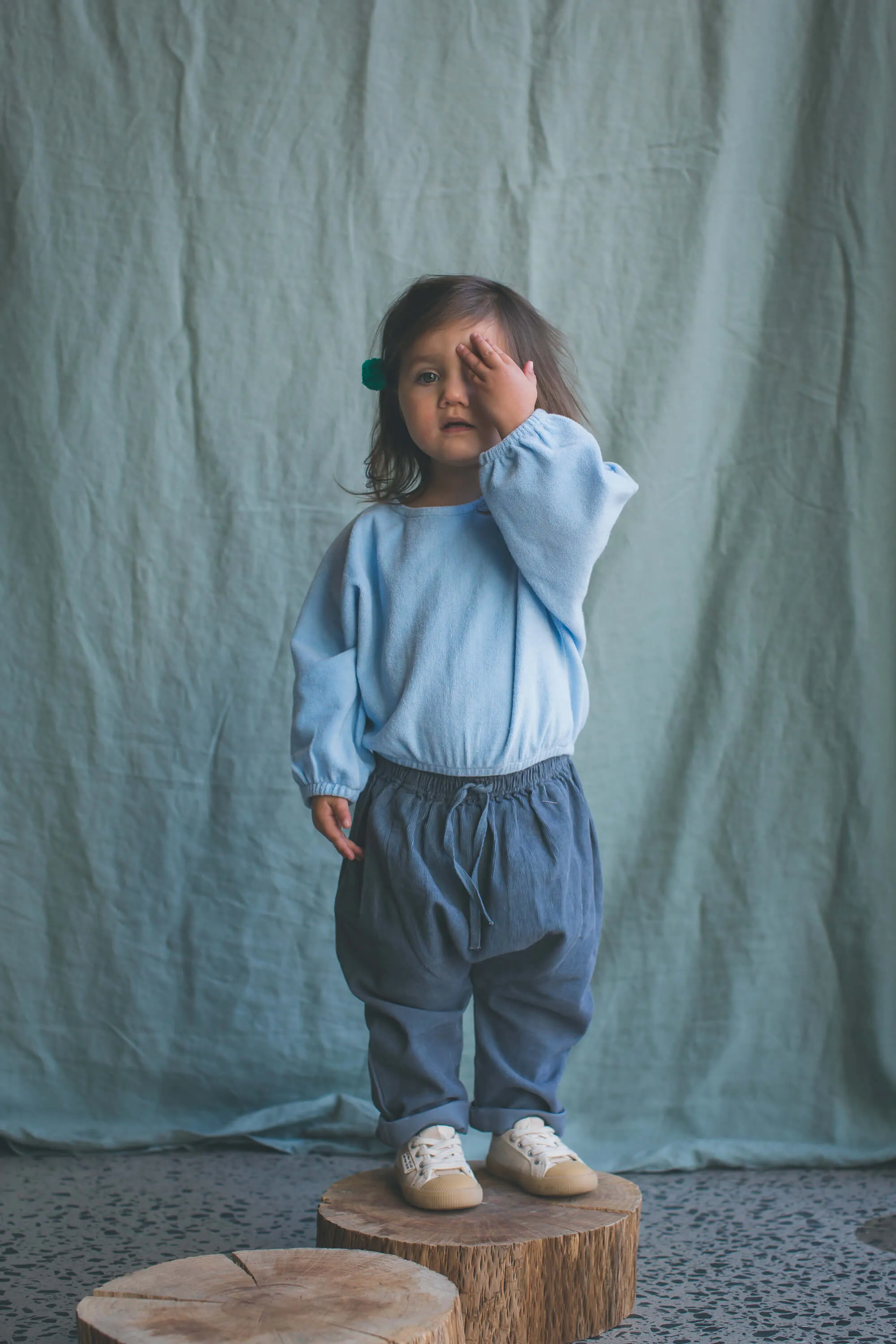 Baby Slouchies - Bluemoon Corduroy