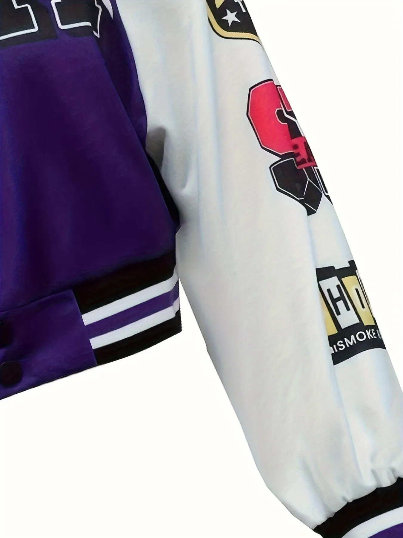 Black and White Varsity Jacket