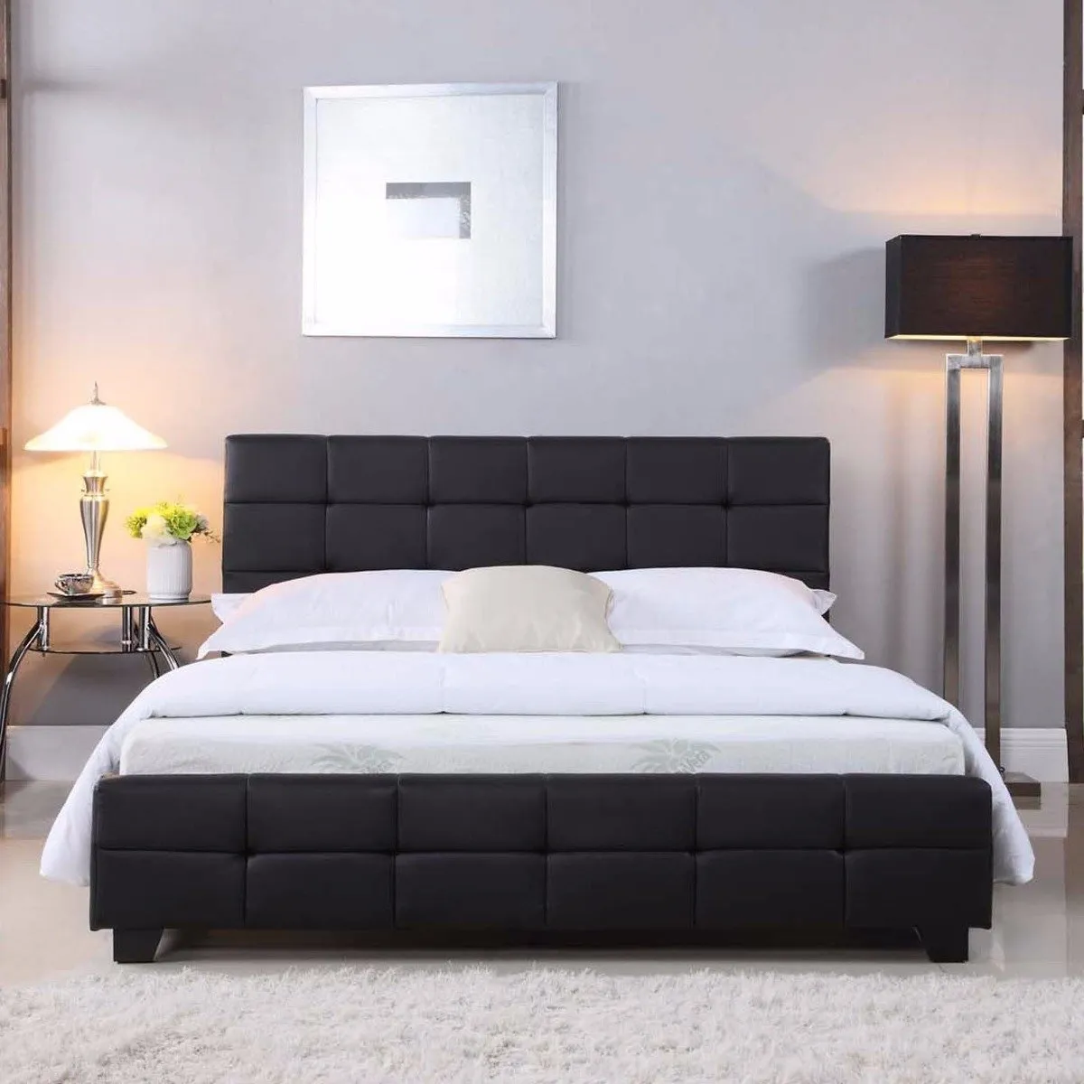Bravo Queen Bed Frame Black