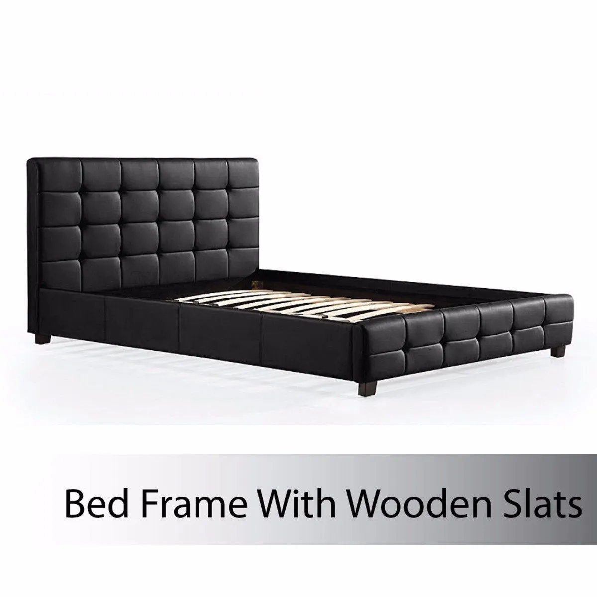 Bravo Queen Bed Frame Black