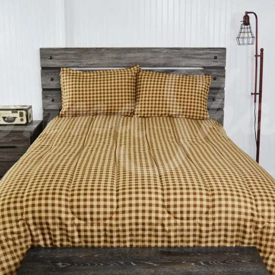 Brown Bear Cabin Comforter Collection