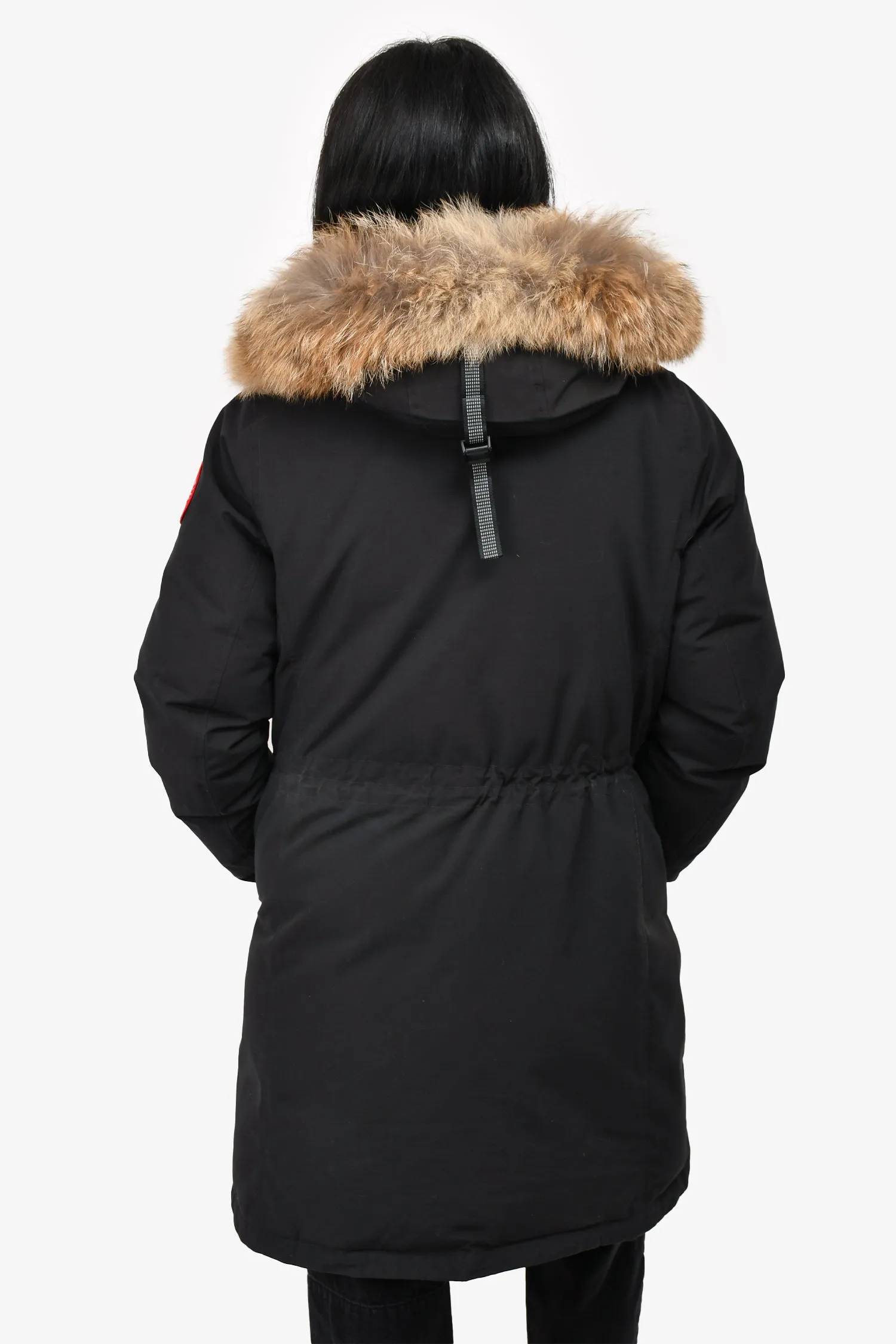Canada Goose Black Down Parka Coat Size M