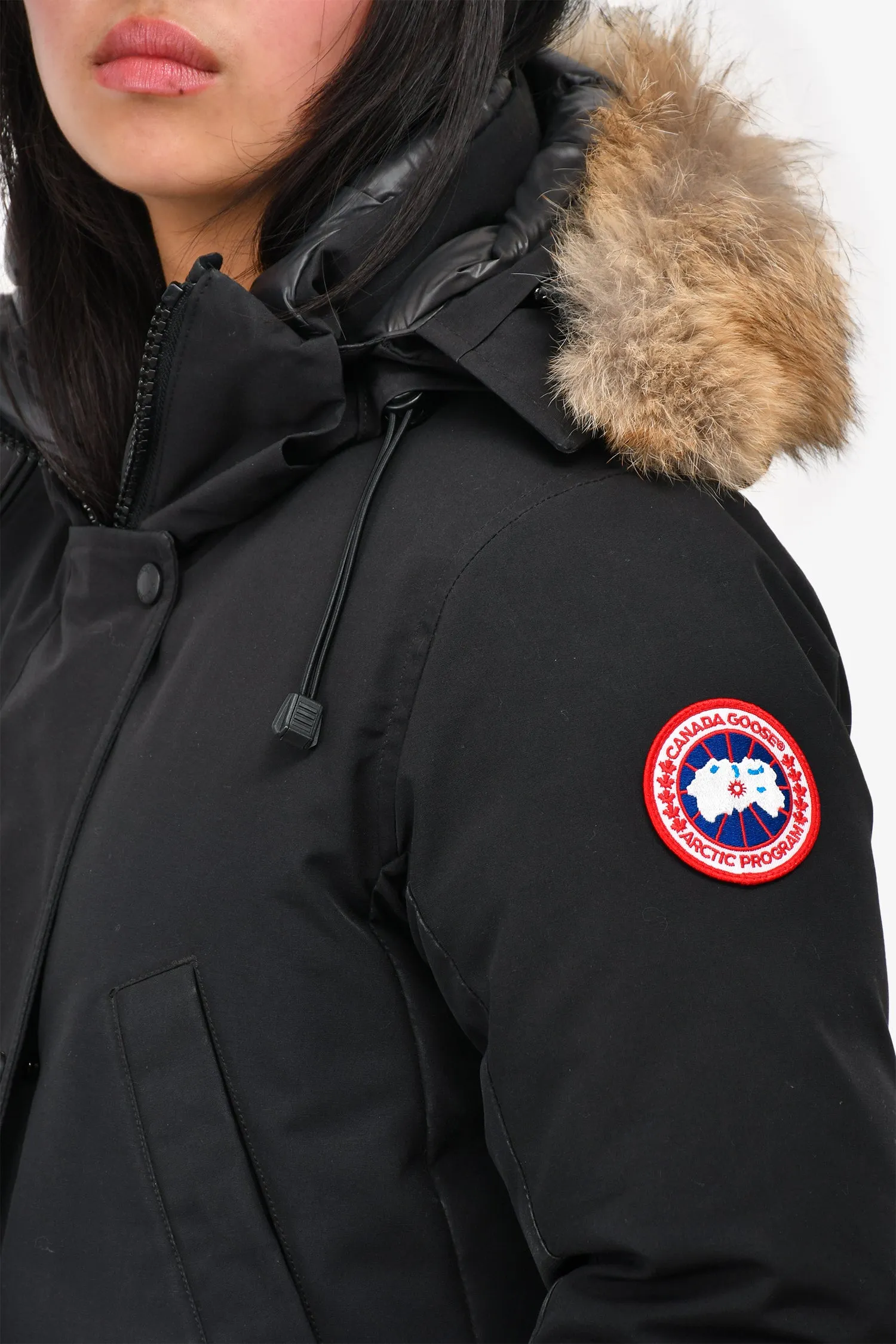 Canada Goose Black Down Parka Coat Size M