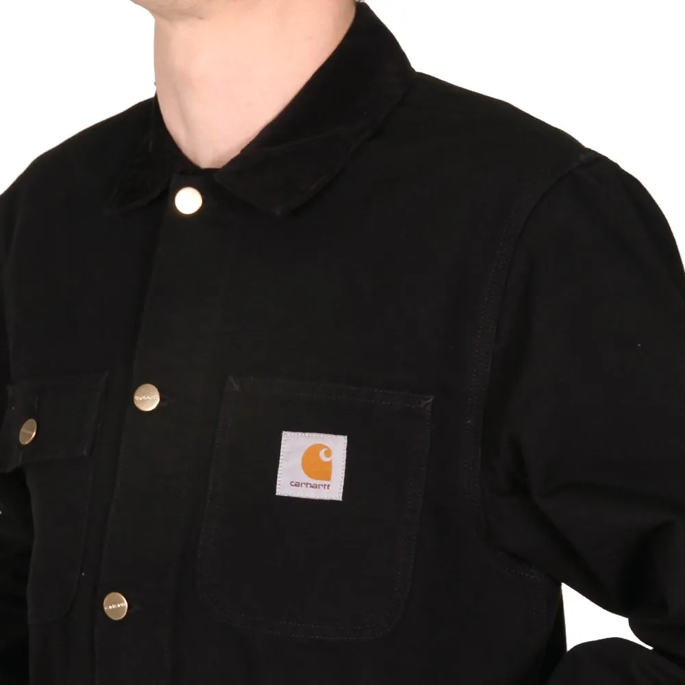 Carhartt WIP Michigan Coat Black Rinsed