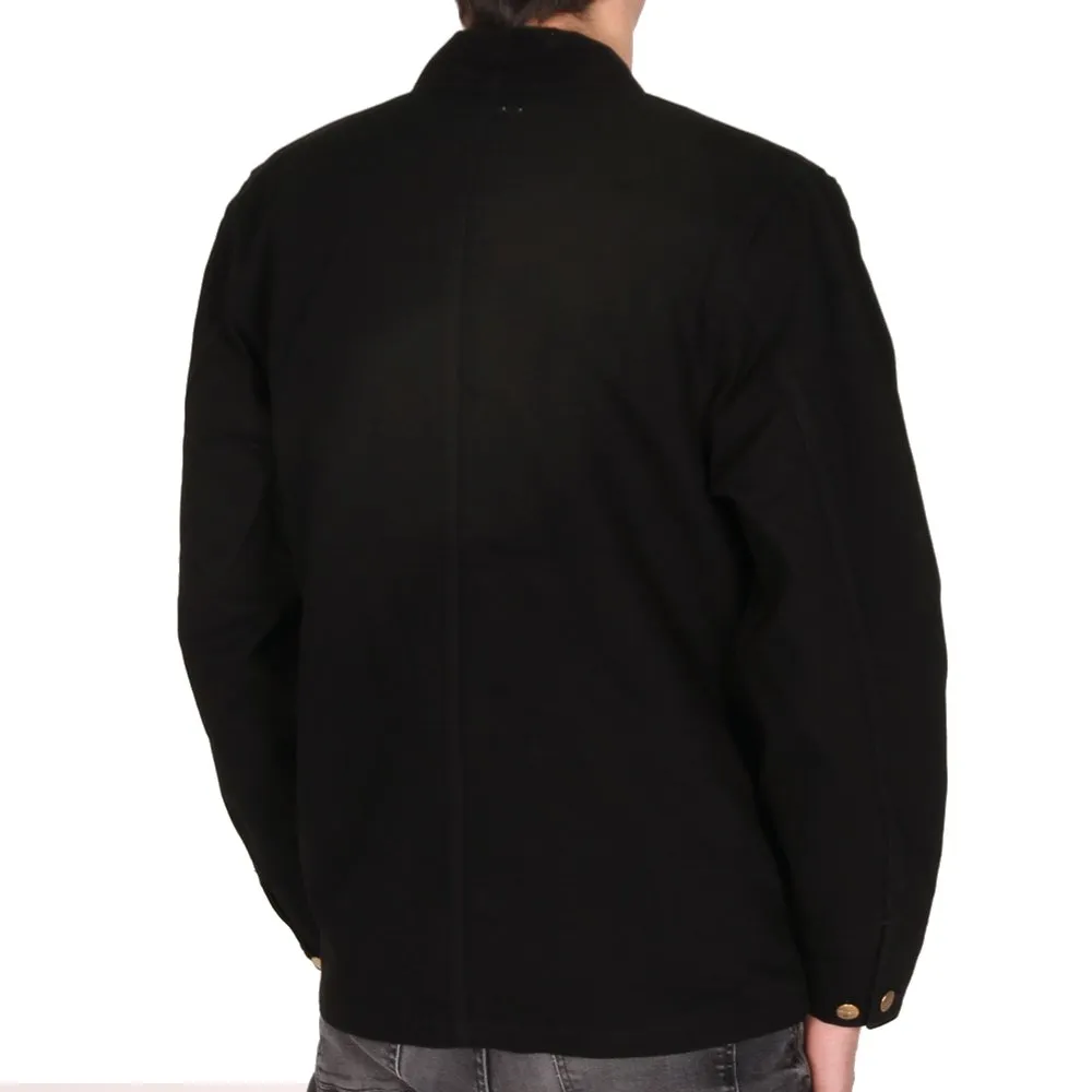 Carhartt WIP Michigan Coat Black Rinsed