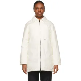 Carhartt Work In Progress White Brooke Coat