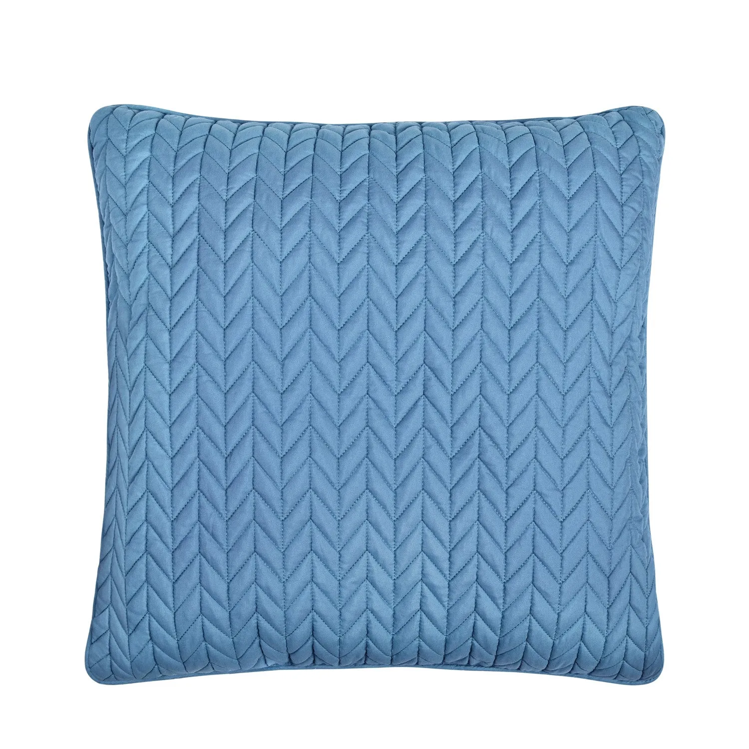 Cayman 20" Square Quilted Decorative Throw Pillow