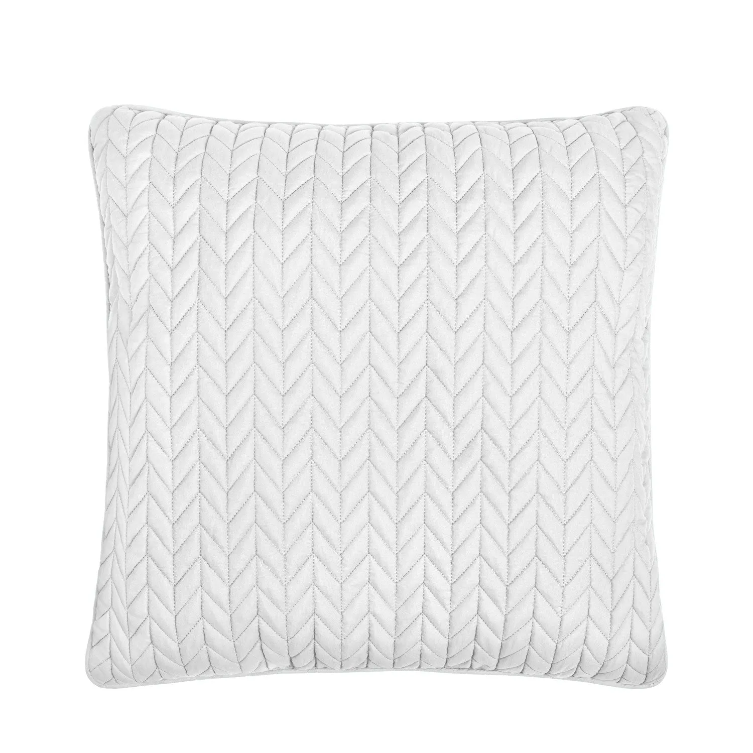 Cayman 20" Square Quilted Decorative Throw Pillow