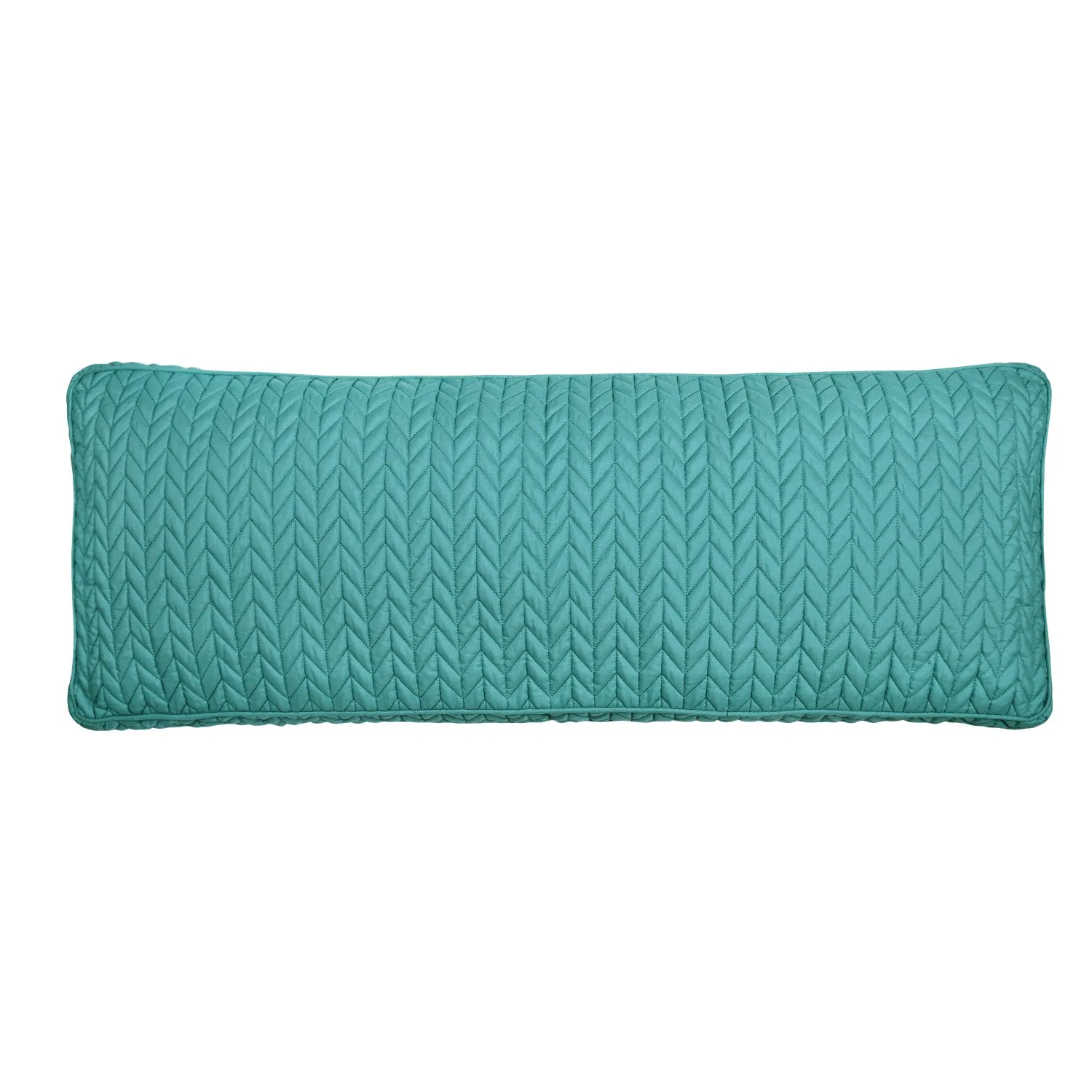 Cayman Quilted Bolster Decorative Throw Pillow