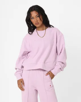 Champion Women's Reverse Weave Y2k Pocket Crewneck Mystics