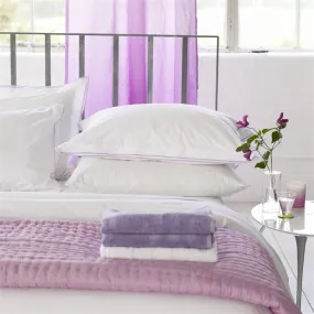 Chenevard Damson & Magenta Silk Euro Sham