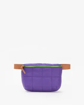 Clare V. - Fanny Pack in Iris Quilted Puffer