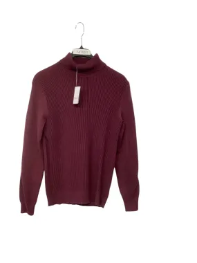 Club Room Mens Regular Fit Turtleneck Turtleneck Sweater Medium Red Solid