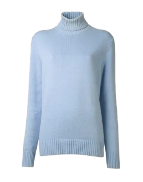 Cotton Cashmere Turtleneck