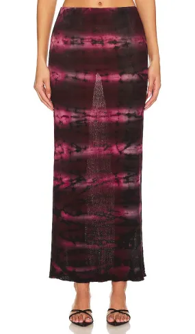 COTTON CITIZEN Rio Maxi Skirt in Pink