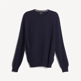 Crew Neck Jumper - Navy