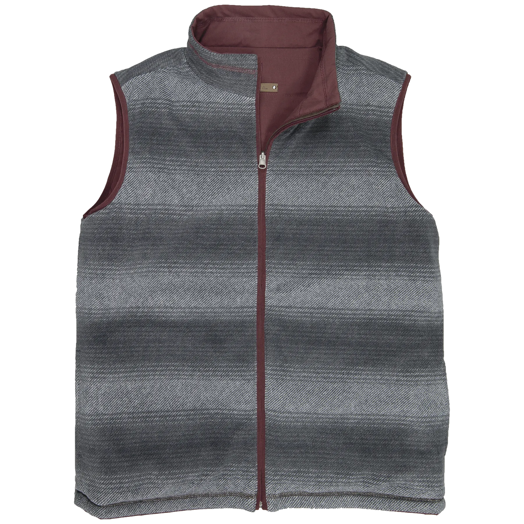 'Dakota Grizzly' Men's Bennett Reversible Vest - Mahogany