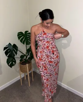 Dime Silk Slip in Aimee Floral
