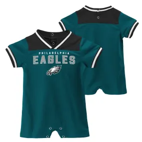 Eagles Baby Boy Runback Romper