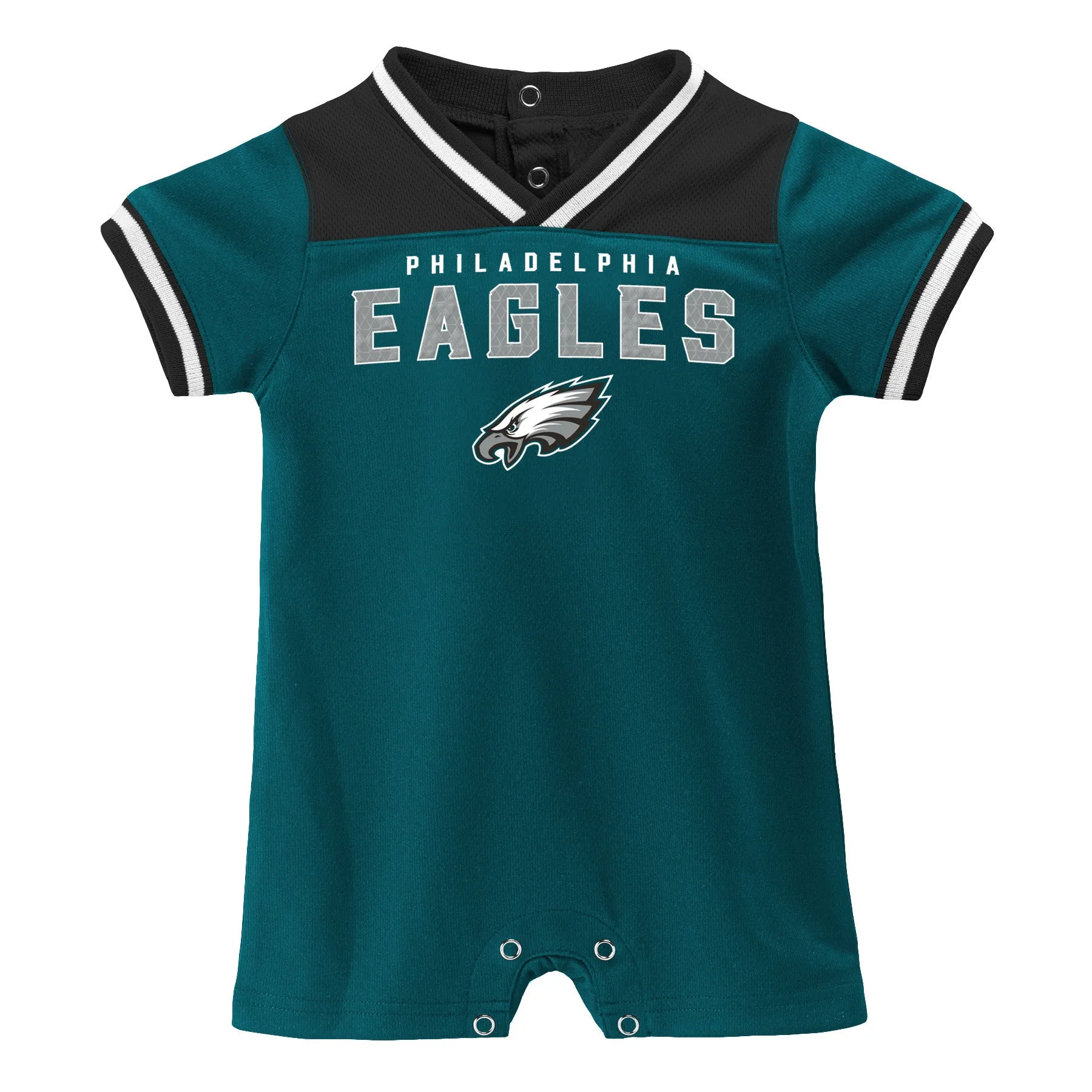 Eagles Baby Boy Runback Romper