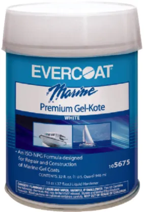 Evercoat Polyester Gel-Kote White Pt 105673 | 24