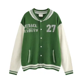 Faire Echo Trendy Lazy Vibe Baseball coat