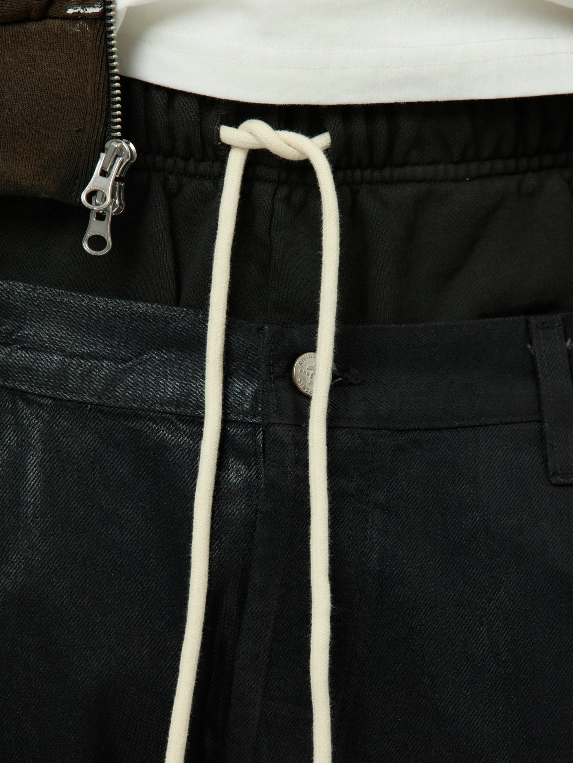 FARA-C WAX PANT (Black)