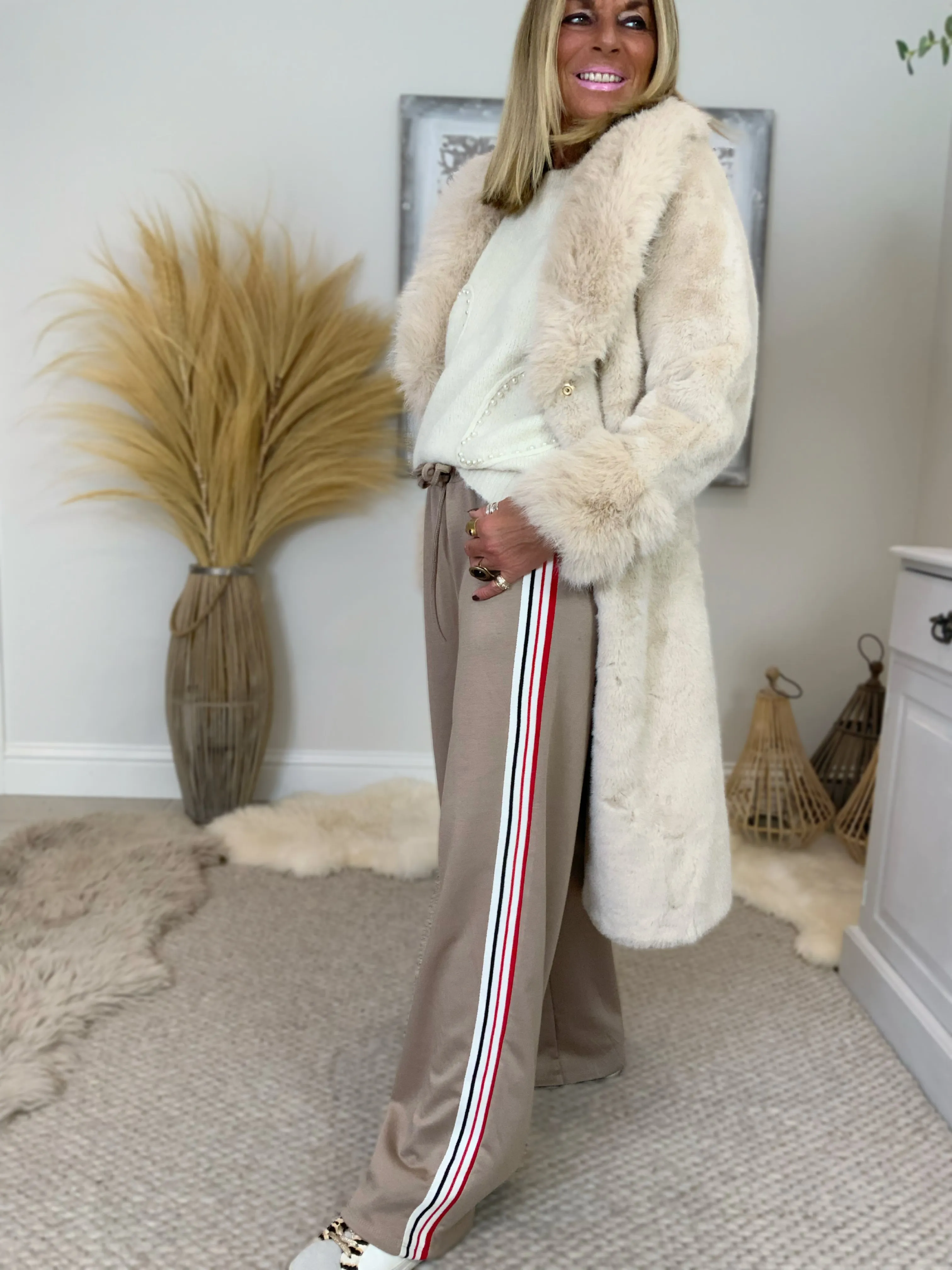 Faux Fur Luxury Coat