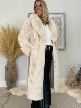 Faux Fur Luxury Coat