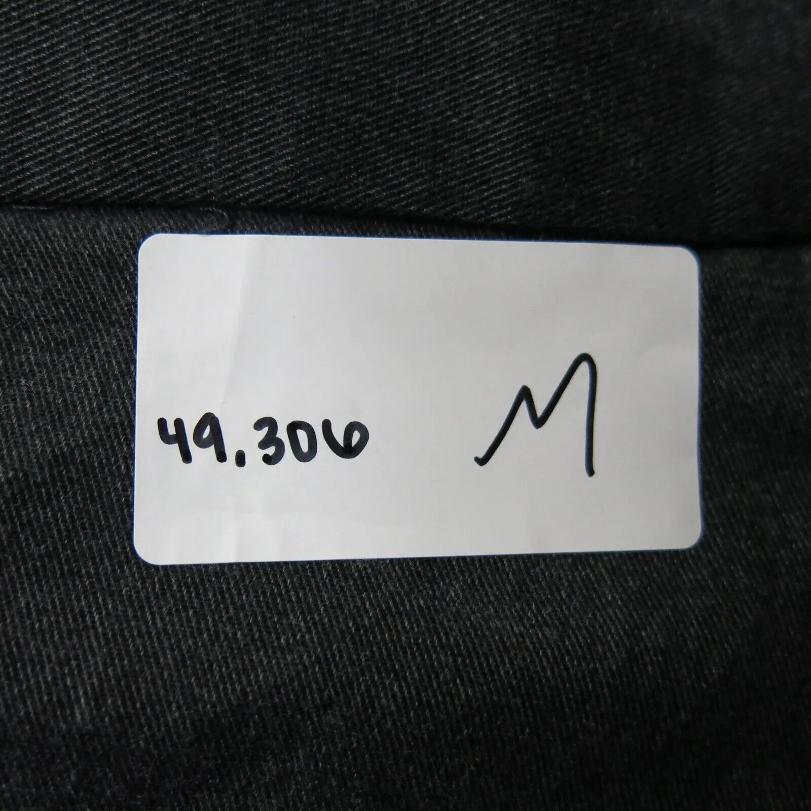 Gap Khakis Mens Pants Chino Straight Leg Tailored Fit High Rise Black W38XL30