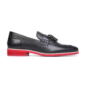 Garcia Tassel Loafer //Black