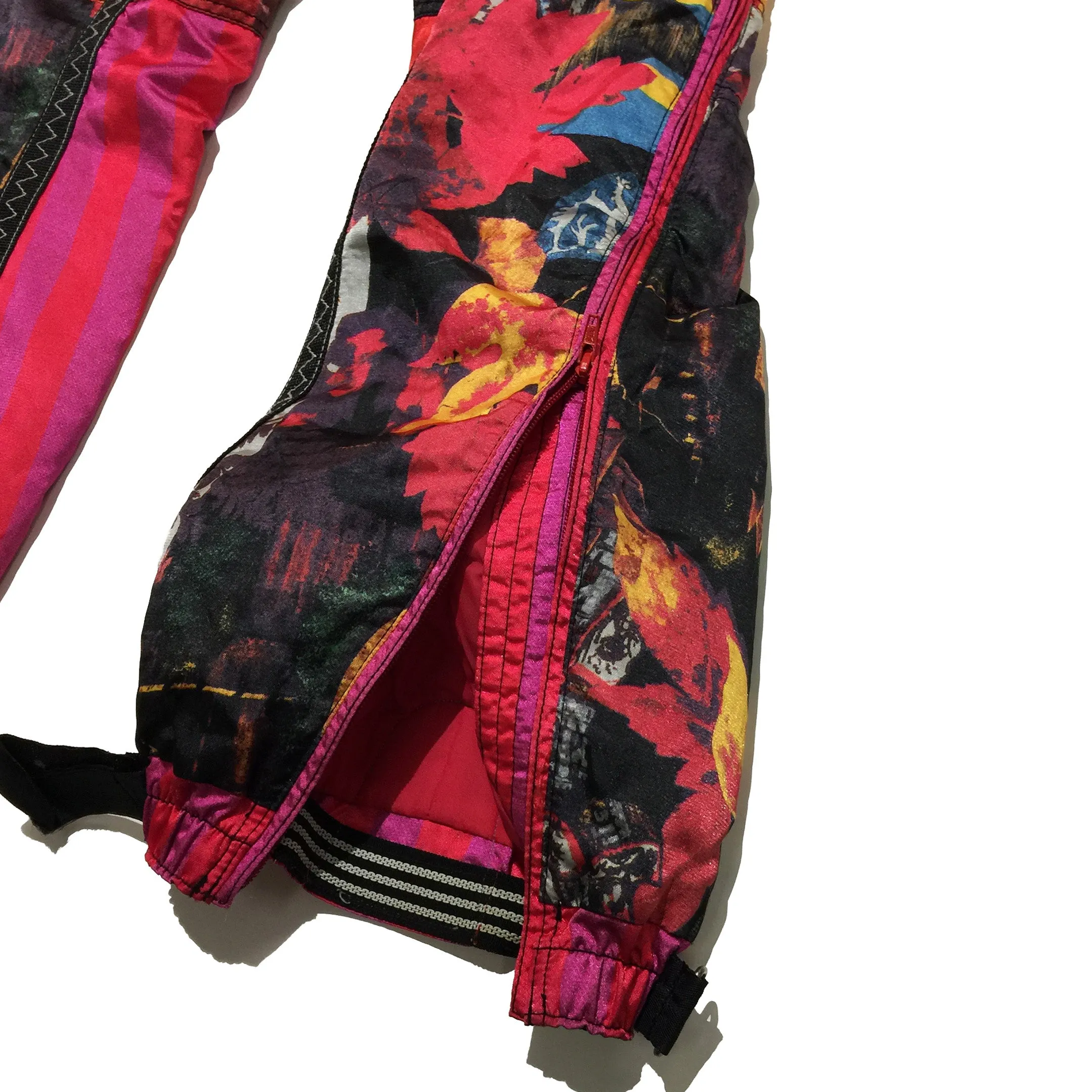 Goldwin Abstract Multi Pattern Snow Pants (Red)