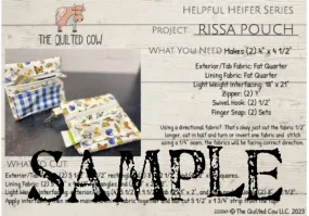 Helpful Heifer Rissa Pouch