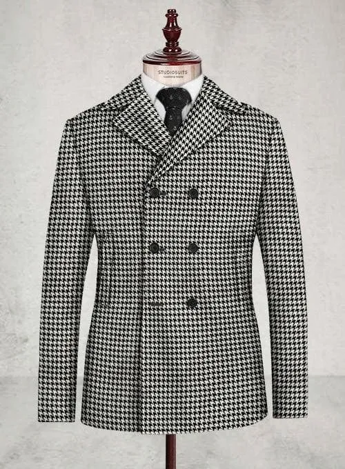 Houndstooth Trench Coat For Sale