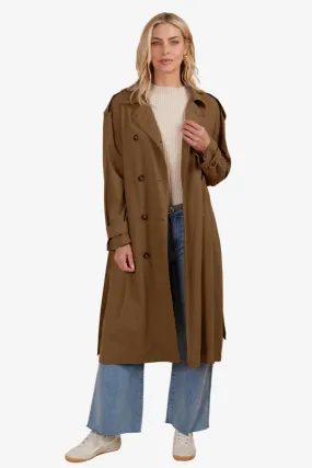 Isle of Mine - Freya Trench Coat - Toffee