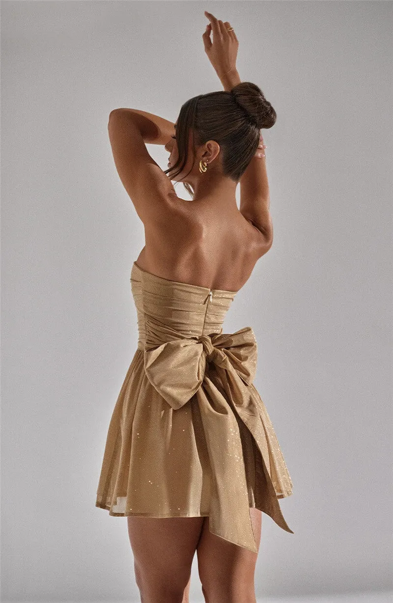 Jessie Strapless Sexy Mini Dress