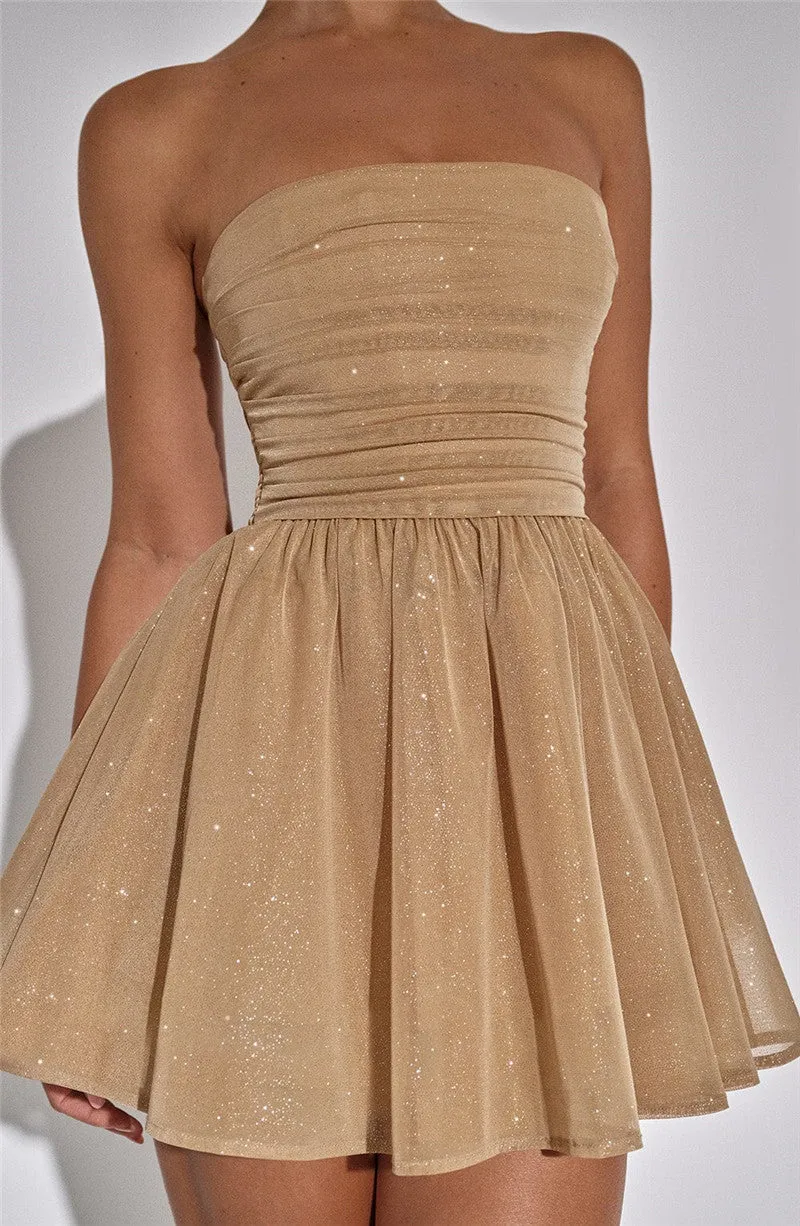 Jessie Strapless Sexy Mini Dress