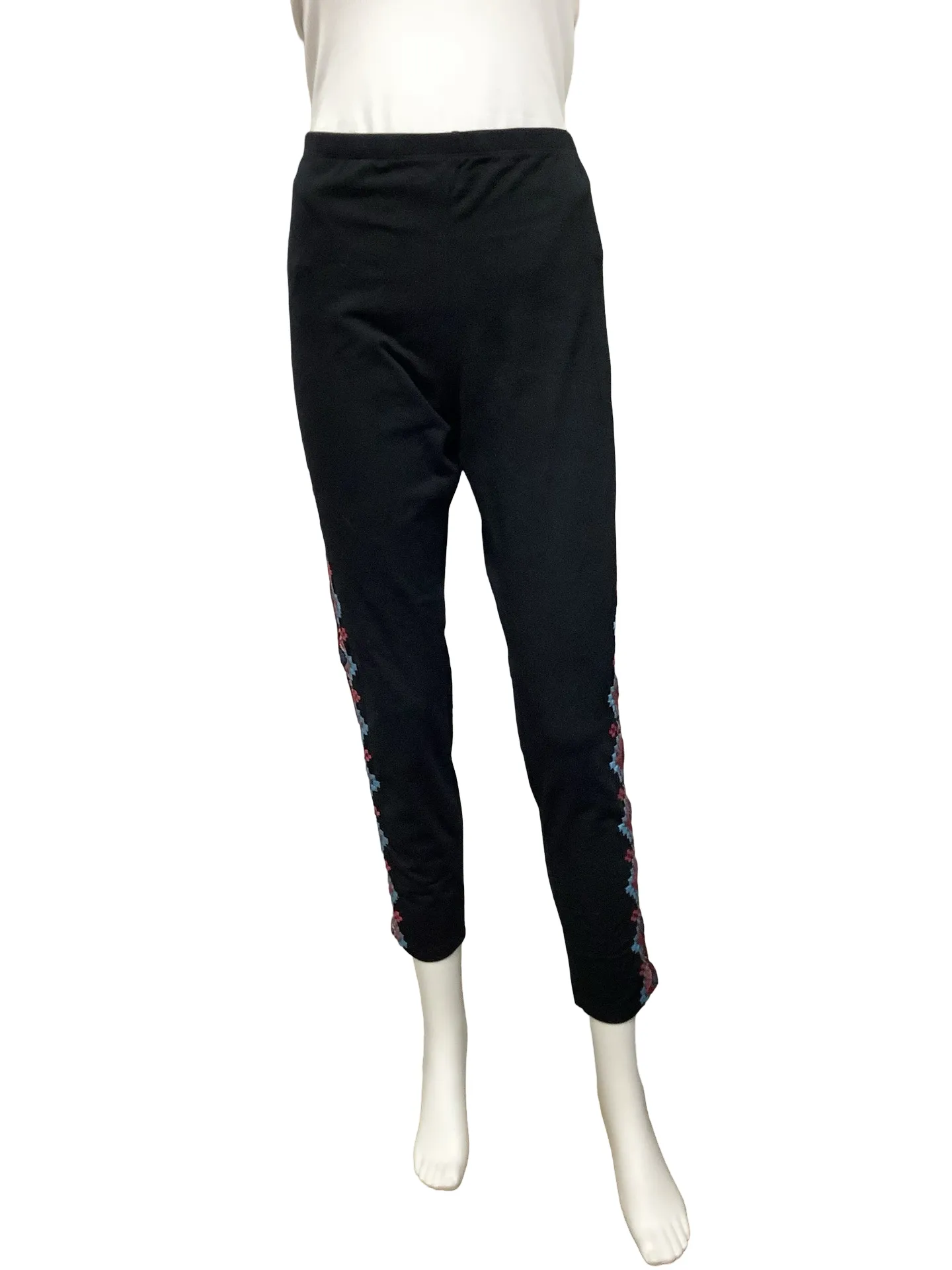 Johnny Was Los Angeles Aztec Print Sraight Leg Pant Size: XL