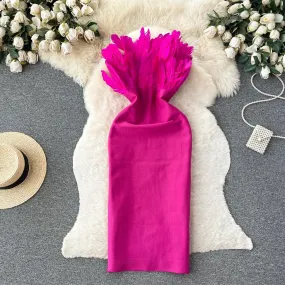 Juliana Feather Dress