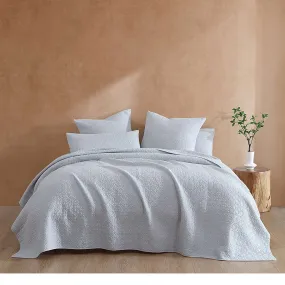 Kayo Fog Coverlet Set by Logan and Mason Platinum